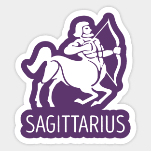 Astrological Zodiac Tee Shirts - Sagittarius the Archer Sticker